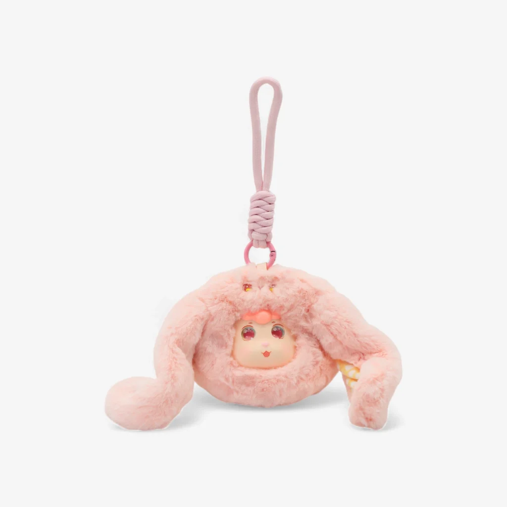 Pink Bunny Plush Pouch