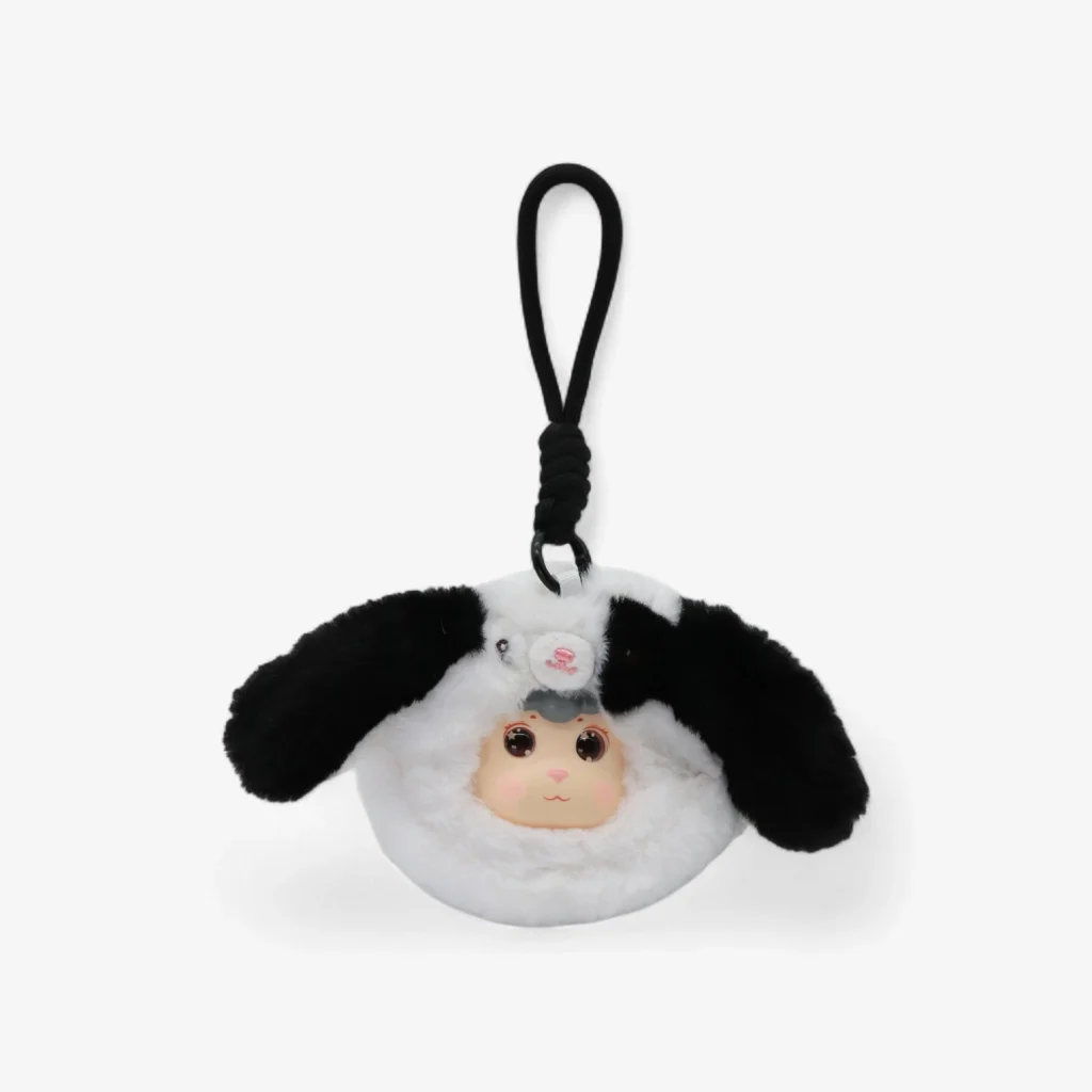 Spotted Puppy Plush Pouch