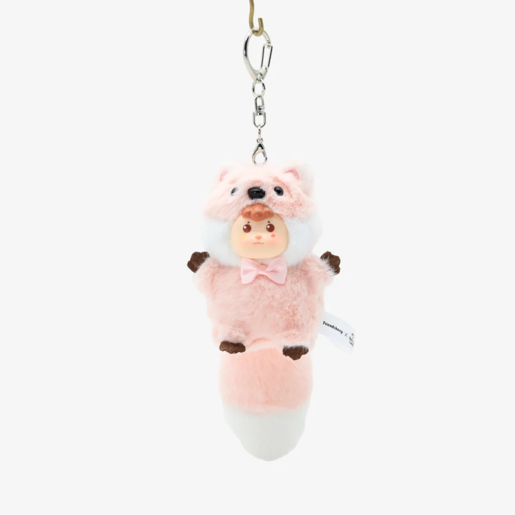 Chubby Tails Squad Pink Fox Charm