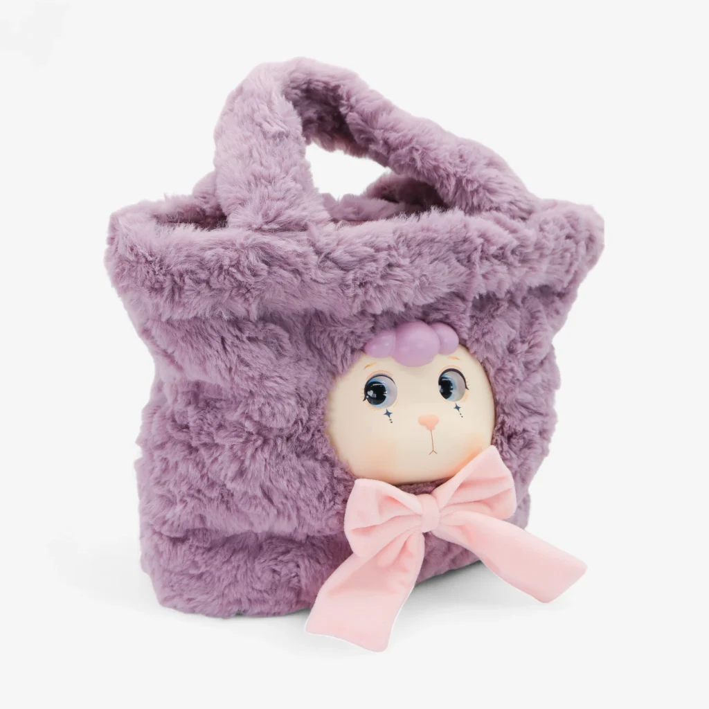 Berry Queen Plush Handbag - Image 5