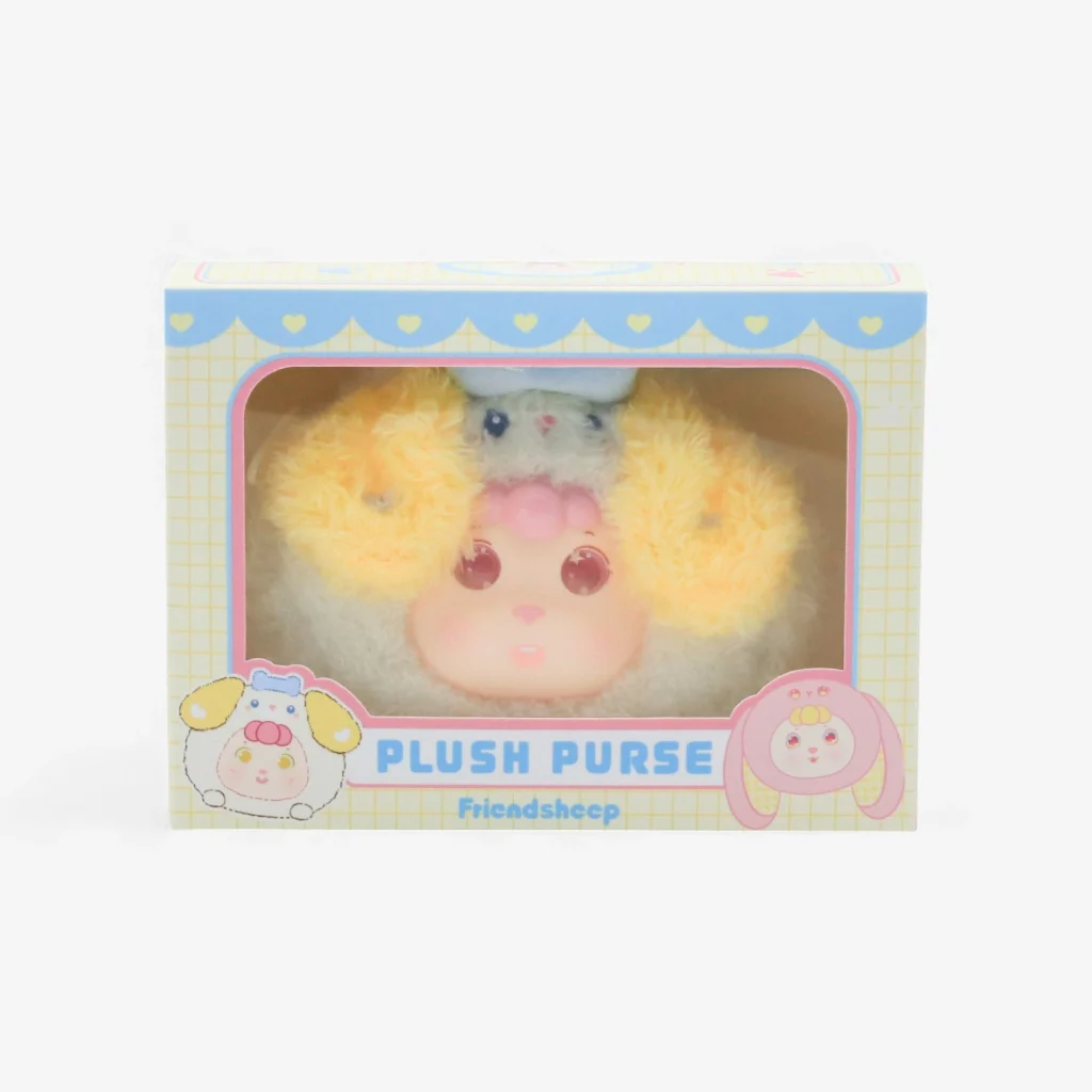 White Puppy Plush Pouch - Image 2